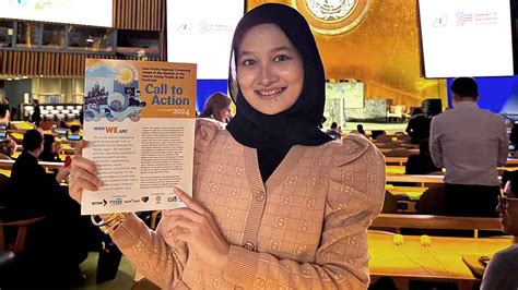ayesha humayra alumni sma  palembang  tiga  jadi delegasi