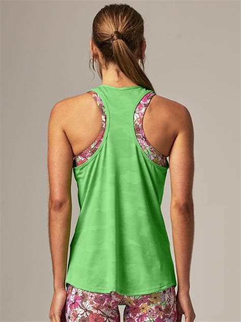 Running Bare Tops Sale. Workout Top Sale. Activewear Top Sale - Back To Bare Workout Tank