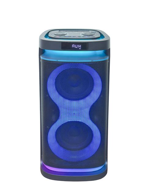 Hot New Double 6.5''inch Portable Speakers Bluetooth Usb Fm With Light ...