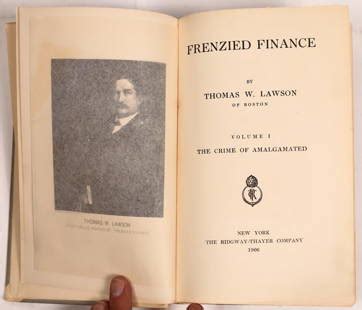 thomas lawson prices  auction price results