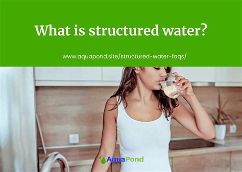 What is structured water in simple terms? | Aqua Pond