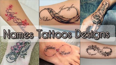 Tattoos Designs Names 50+ Popular Name Tattoo Ideas & Designs For Men