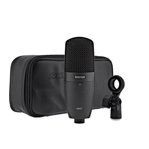 Shure SM27 Condenser Microphone at Gear4music
