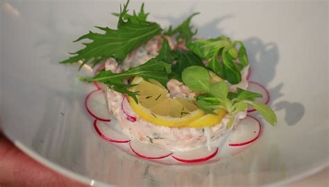 Рыбный риет из лосося