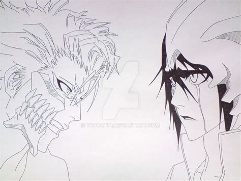 Grimmjow vs. Ulquiorra by TOPCAT91 on DeviantArt