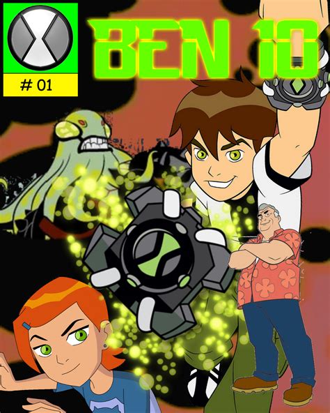 Ben 10 fan comics #01 cover by RED-X2086 on DeviantArt