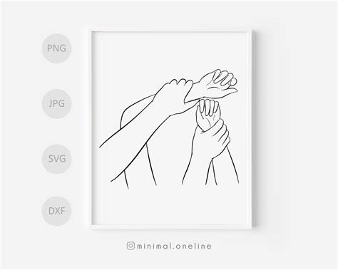 Erotic Hands Line Art Holding Hands Drawing Orgasmic Sex - Etsy Canada