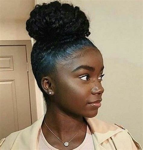 16+ Nice Front Bun Hairstyles For Black Hair