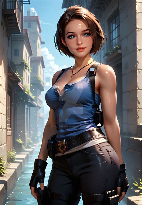 Sexy Jill Valentine by saitamashi420 on DeviantArt
