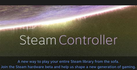 Valve update: Steam Controller revealed - Wololo.net