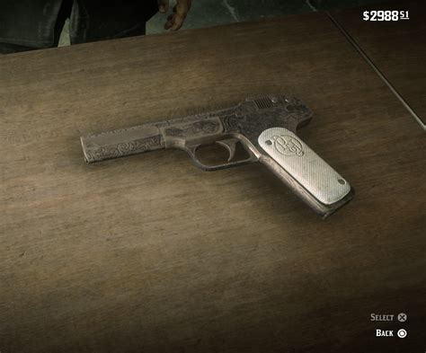 High Power Pistol (M1899 Pistol) : reddeadfashion