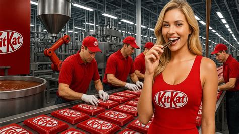 kitkats      kitkat factory youtube