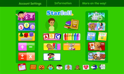 Starfall FREE - Aplicaciones de Android en Google Play