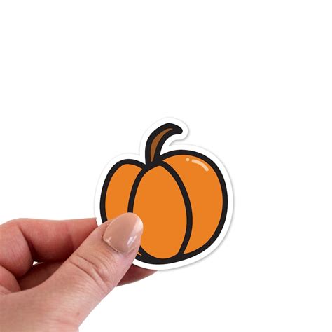 Pumpkin Stickers Pumpkin Sticker Pumpkin Laptop Sticker - Etsy