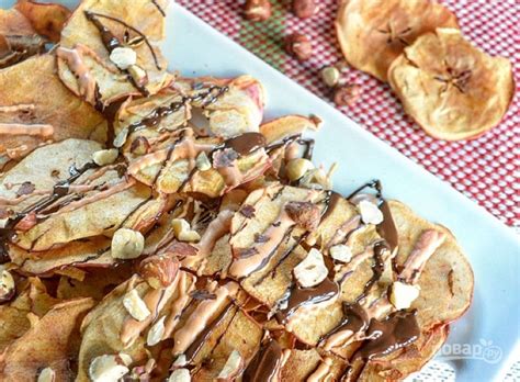 Чипсы из яблок в духовке - пошаговый рецепт с фото на Повар.ру