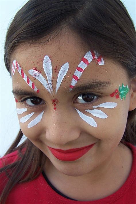 10+ Christmas Face Painting Ideas Easy | Face Painting Ideas