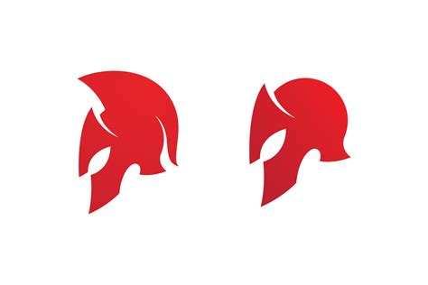 Spartan Helmet Logo Design Template. Graphic by Bigbang · Creative Fabrica