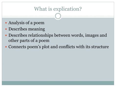 PPT - Explication Explanation PowerPoint Presentation, free download ...