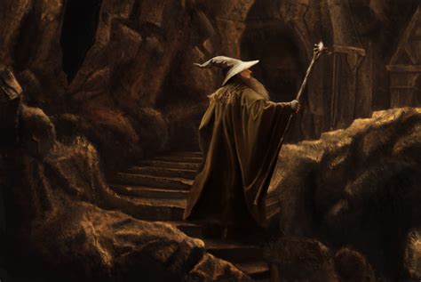 Gandalf at Moria Mines. by CaioBraga on DeviantArt