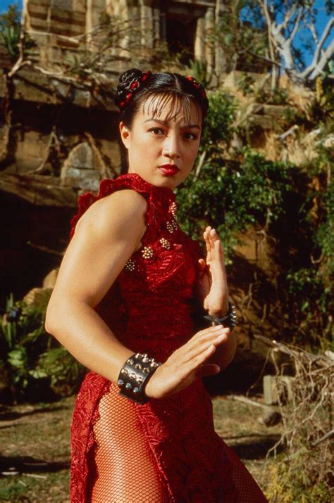 Ming-Na Wen as Chun Li in a promotional photoshoot for “Street Fighter
