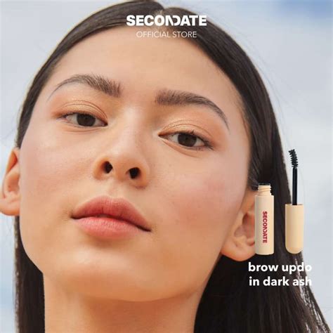 promo secondate brow updo browcara  dark ash diskon   seller