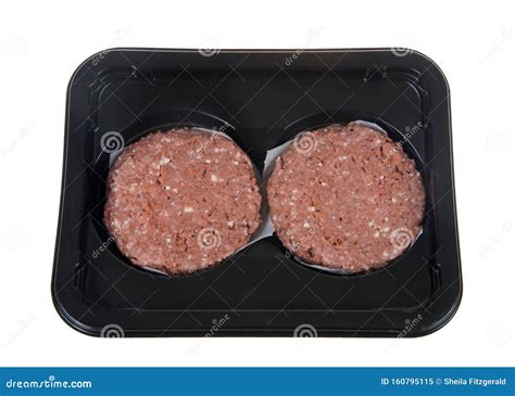 Package of Vegetable Based Burger Patties Isolated Stock Image - Image of patty, meatless: 160795115