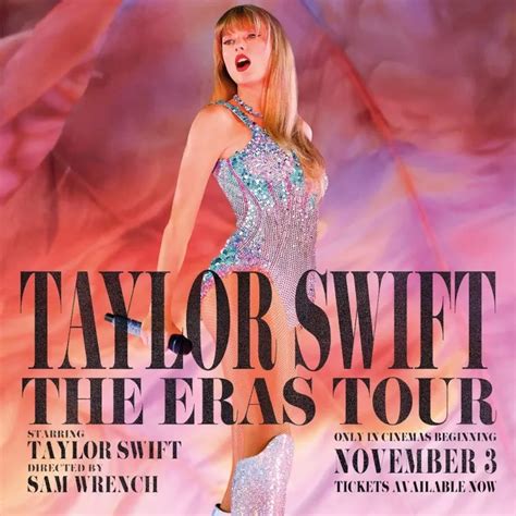 The Concert Film for Taylor Swift's Eras Tour will be Released in ...