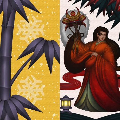 ArtStation - Hanafuda -- Yukitsuki