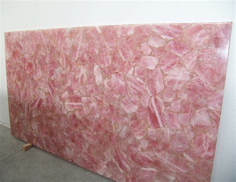 Pink Crystal Slab - Artificial Quartz Stone Slabs | Quartz-Slab.com