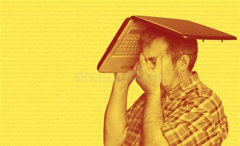Digital World. Problems with Computer Stock Photo - Image of work ...