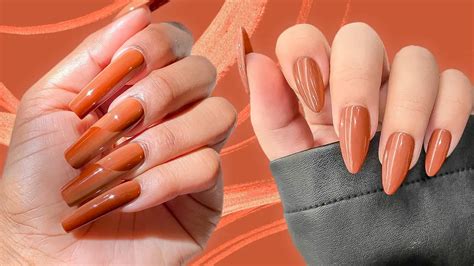 Spiced Brown Nails Are The Autumnal Manicure Color Of The Moment