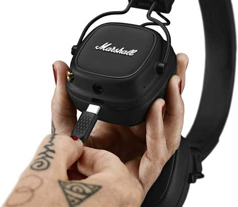 Беспроводные наушники Marshall Major IV, черный — купить в интернет ...