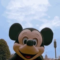 Mickey Mouse Face Warp GIF | GIFDB.com