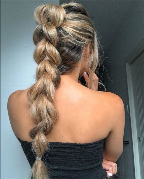 12 Beautiful Braided Ponytail Hairstyles You Can Easily Do - The Glossychic