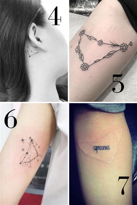 Strong Capricorn Tattoo Zodiac Tattoo Ideas - Tattoo Glee