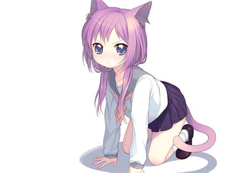 Cute Anime Cat Girl Wallpapers - Top Free Cute Anime Cat Girl
