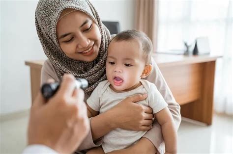 lidah bayi normal ciri warna  merawatnya