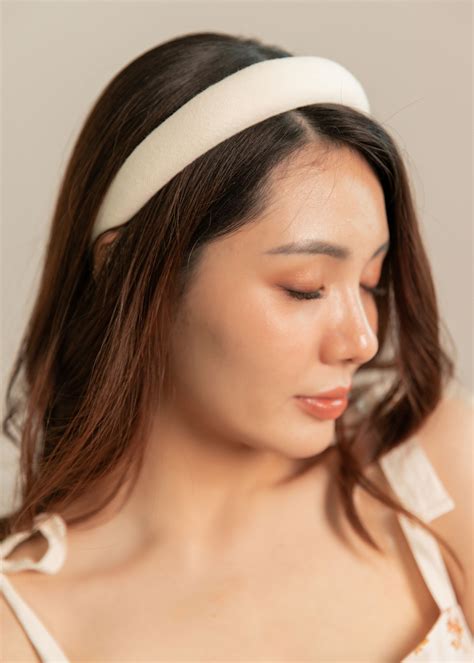 Woven Headband In White • DREAMSCAPED