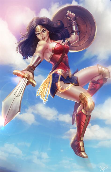 Wonder Woman fan art by victter-le-fou on DeviantArt