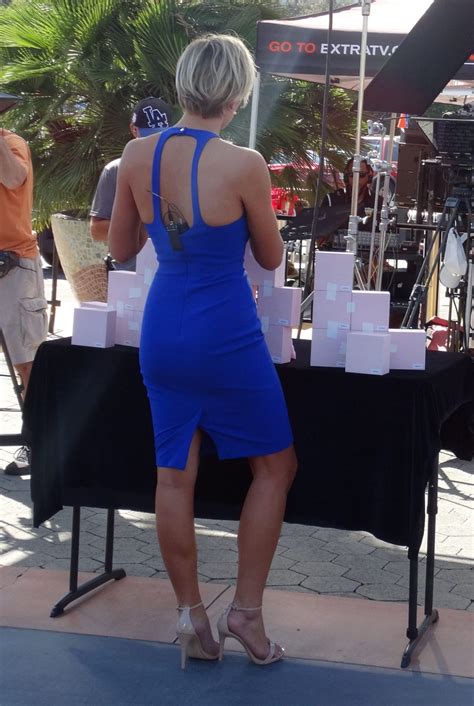 Charissa Thompson - On the Set of Extra in Universal City, october 2015