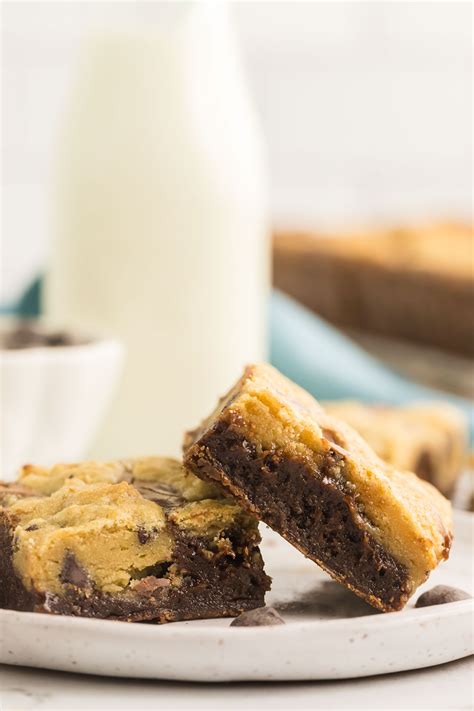 Brookies - Brownies And Cookie Dough In One - Boston Girl Bakes