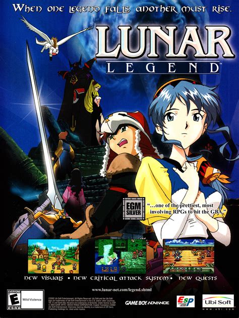 Found in Retro Game Magazines — Lunar Legend “When one legend falls