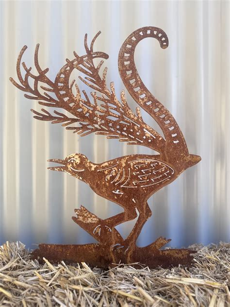 Garden Stake - Lyrebird | Rock DeSigns
