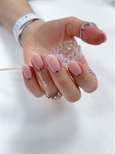 Прозрачный маникюр нюд летние ногти nails art spb дизайн маникюра гель ...