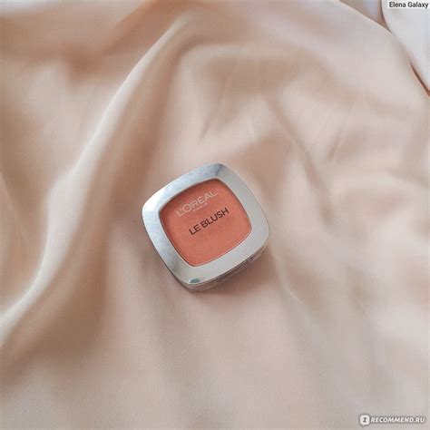 Румяна L'Oreal Paris Le blush - «Бюджетные персиковые румяна. Оттенок ...