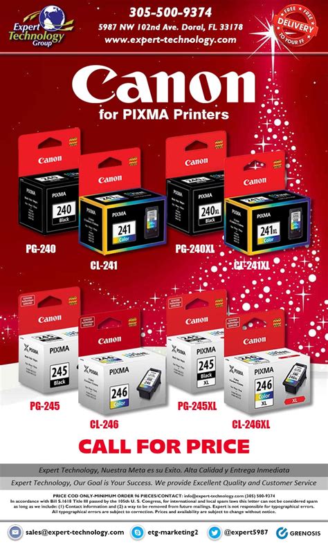 Canon Ink Cartridges for PIXMA Printers – Expert Technology