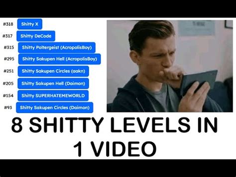 shitty levels   video youtube