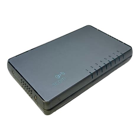 3com 3CFSU08 Ethernet Anschlussbox 8Port 10/100Mbit 4,7Watt Anschlussb