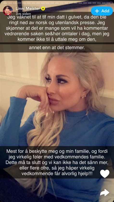 Linni meister, Marius Borg Høiby | Linni Meister Har fått status som