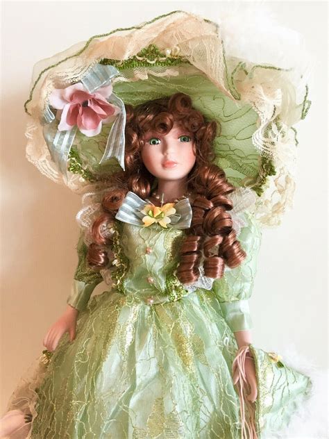 Victorian Porcelain Doll- Limited Edition Collectible Porcelain Dolls